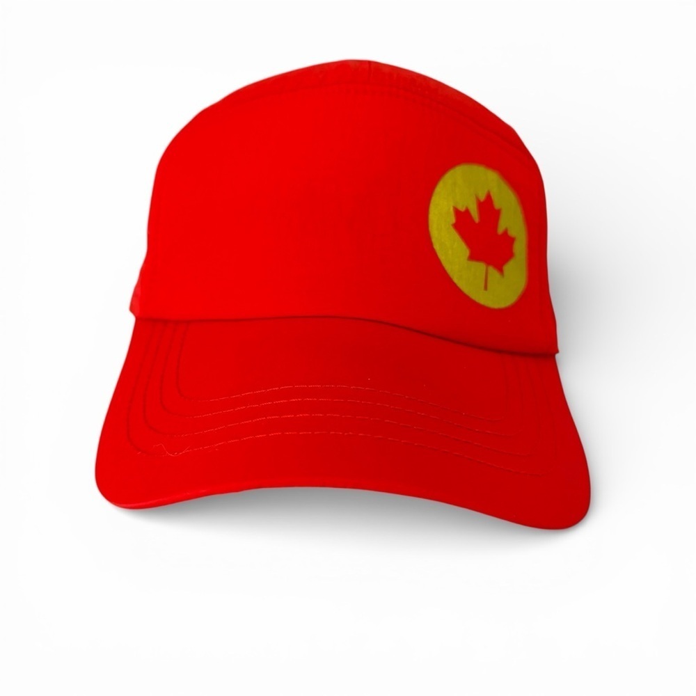 HUDSON BAY red Canadian Olympics mesh baseball cap one size